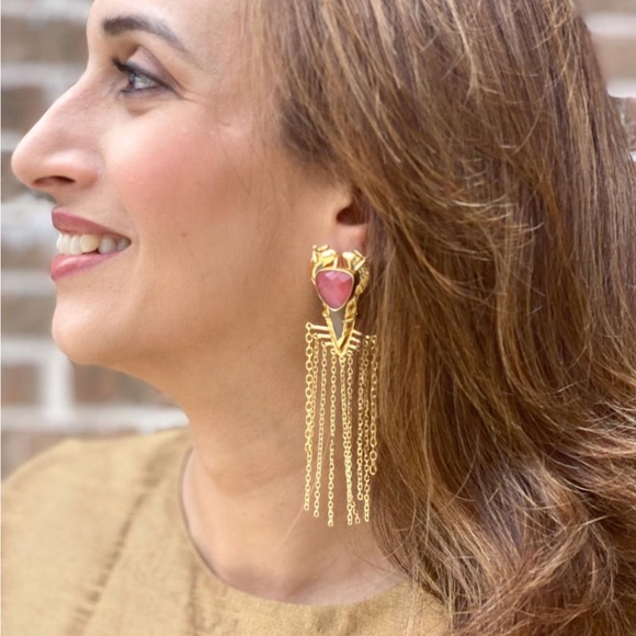 Olivia tassel earrings - Picture 1 of 5